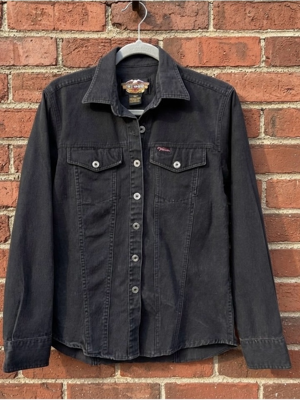 Women's Harley-Davidson Ladies Heavyweight Button-Up Shirt Jacket